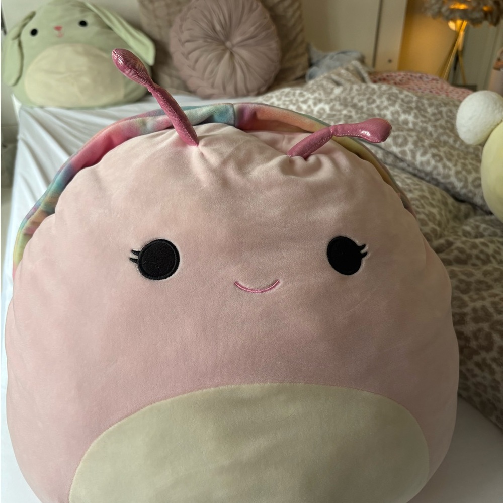 Squishmallows Soft Pink Plush
